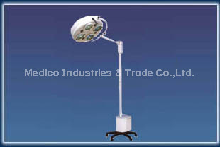 ME-1104 Vertical cold light emergency operation shadowless lamp with 4 large reflectors